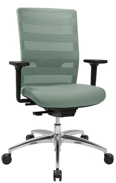 TOPSTAR SITNESS AirWork Bürostuhl Mint | Made in Germany | Ergonomisch | Drehstuhl, Schreibtischstuhl | höhenverstellbar | Geprüfte Sicherheit nach GS-Intertek