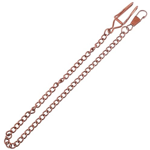 WATIIFUFU 3 Stück Vintage Taschenuhrketten aus Legierung Robust und Praktisch 37,5cm Lange Handtaschenketten für Mechanische Taschenuhren im Retro Stil