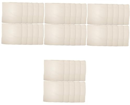 Cabilock 80pcs Mason Jar Lid Covers Fermentation Cloth Covers Sewn Edges Replacement Breathe Lids for Spice Jars