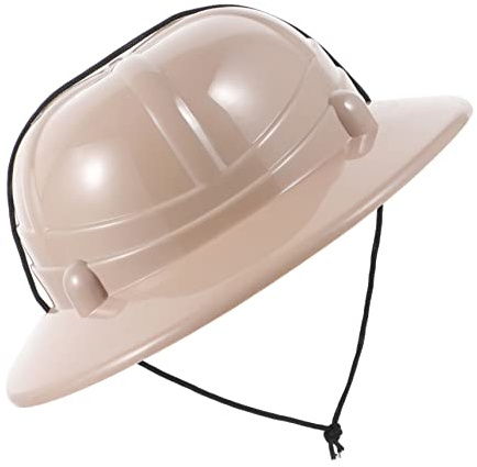 Garneck Chapeau Explorateur Enfant Capuchon Plastique Accessoire Cosplay Performance ScèNe Carnaval Halloween FêTe