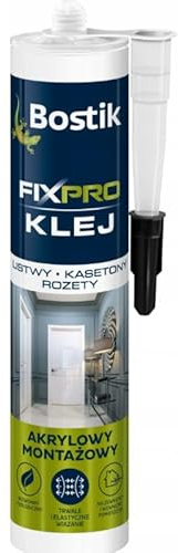 Deccart - Colle de montage extra forte - Colle d’assemblage pour panneaux muraux 3D, dalles de plafond, moulures décoratives et corniches - Super colle - Coller sans percer - 300 ml (2 pièce)