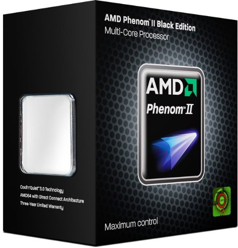 AMD Phenom II X6 1045T - Procesador (6 núcleos, 2,70 GHz, 6 MB de caché, zócalo AM3, 95 W, en Caja)