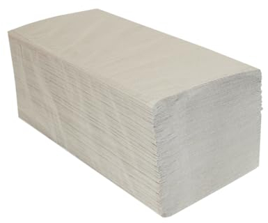 SCHÄFER SHOP Papierhandtücher Zick-Zack-Falzung. 1-lagig. L 250 x B 230 mm. reißfest. 5000 Blatt. Natur