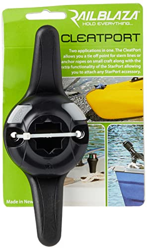 RAILBLAZA CLEATPORT - SOPORTE para Cabos Negro