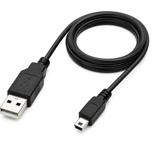 Replacement Compatible Canon USB IFC-300PCU Data Transfer Cable Compatible with Canon EOS 100D, 1000D, 1100D, 1200D, 1300D, 200D, 300D, 350D, 400D, 450D, 500D, 550D, 600D Cameras