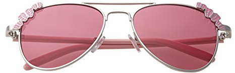 Ultra Kids Pilot Style Sunglasses UV400 Protection Metal Frame Boys Girls Ages 3-16 Years Classic Retro Shades