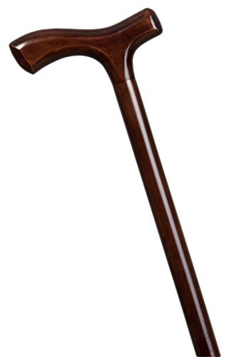 Stock-Fachmann® Gehstock Gehhilfe Spazierstock Aus Buchenholz Mit Fritzgriff Farbe Wählbar Max. Länge 94cm Belastbar Bis 100kg