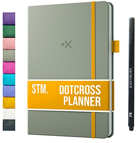 STM A5 Undatierter Wochenplaner 2024–2025 + Gratis Stift! Ihr Tagesplaner, um alltägliche Ziele zu erreichen, Ihre Wochen zu stärken und Ihren Jahres-Monatsplaner für Arbeit und Geschäft zu erobern