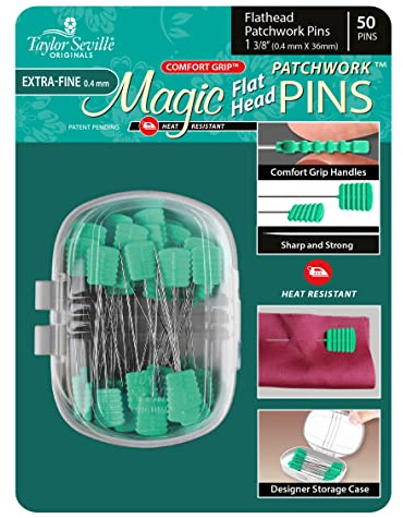 Taylor Seville Magic Flat Head Patchwork, extra fein, .4, 50 Stück