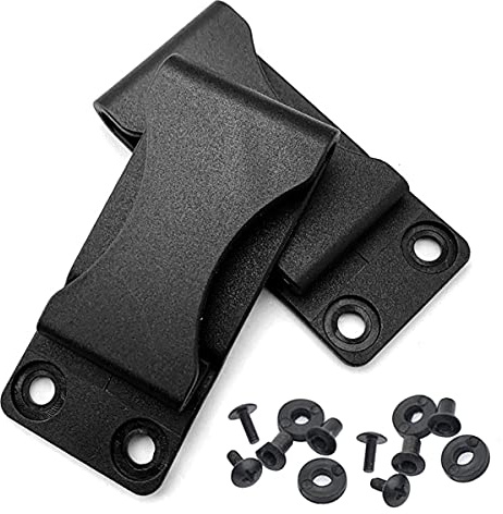 HemeraPhit 2er-Pack Gürtelclip-Outdoor-Schlaufen mit Befestigungsmaterial für Holster, Magazintaschen, Scheidenwerkzeuge