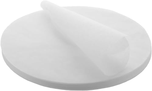 Culpitt Baking Parchment Circles, 100, Round Greaseproof Paper Liners For Cake Tins, Air Fryer, Pizza, Siliconised - 8