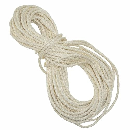 nanook Kratzbaum Sisalseil Kratzseil - 20m x 8 mm - Natur Sisal Seil - Katzenkratzbaum Ersatz/Zubehör