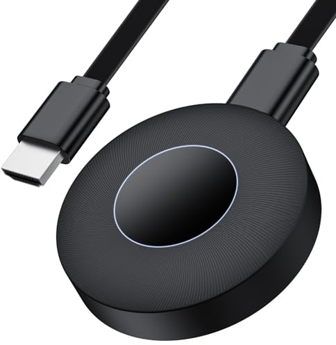 NOHZIO Trådlös HDMI-displaydongeladapter, ingen applikation behövs, ingen konfiguration, strömmande video/ljud från bärbar dator, surfplatta, PC, smartphone till