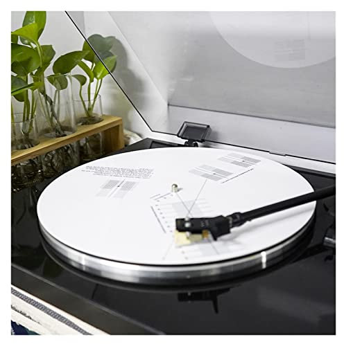 STRAFBRG Anti-skating Calibration Disc Phonograph Cartridge Alignment Protractor Phonograph Cartridge Record Player Turntable Adjustment
