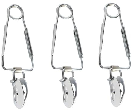 Zerodeko 6pcs Stainless Steel Snail Tong Food Serving Clip for Escargot Ergonomic Design and Heat Resistant Tableware for Parties Buffets and Home Use