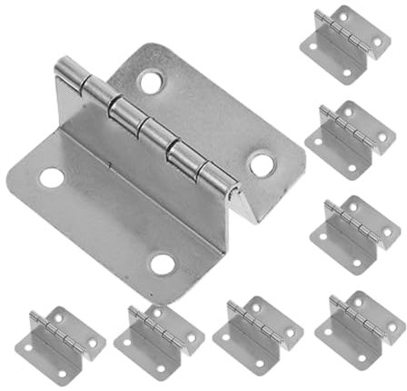 Artibetter 8stücke Schrankscharniere Aus Edelstahl Design Für Schranktüren Klappbare Möbelscharniere Für Türscharniere Verstellbare Scharniere Für Schränke