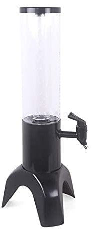 SHOUKAII Dispensador de Cerveza con refrigerador, Accesorios for el hogar, Torre de Cerveza, dispensador de Bebidas for Fiestas y días de Juego, 1,5 l
