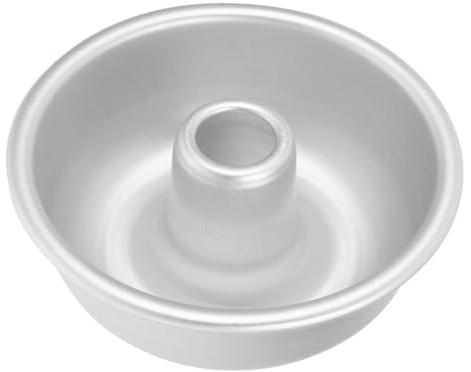 GLEAVI Stampo Per Dolci Teglia Per Chiffon Cake in Lega Di Alluminio Antiaderente, Teglia Per Biscotti Bordo Liscio Per Forniture Da Cucina, Facile Da Sformare e Pulire Per Uso Domestico