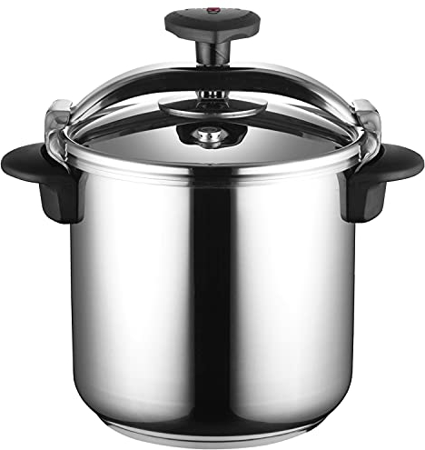 Magefesa Star Recta - Olla Express Tradicional 14L, Acero Inoxidable 18/10, para Todo Tipo de Cocinas, Inducción, 3 Sistemas de Seguridad