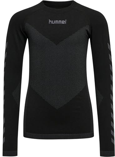 hummel barnkummel första sömlös barntröja L/S - tröja för barn tröja Svart 140/152
