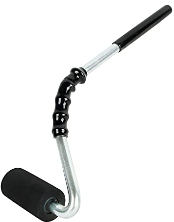 O'SKOOL Rullo per pavimenti in laminato e vinile, 406 mm, ad alta pressione, con manico curvo per rivestimenti murali, installazione a pavimento e pressatura angolare