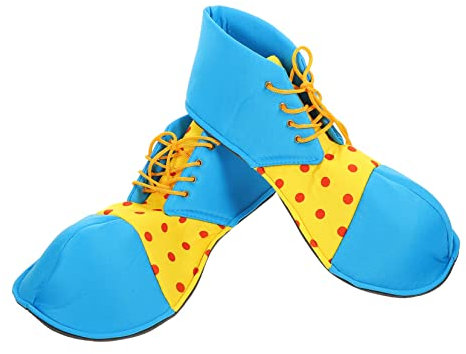 NOLITOY Clownschuhe Für Halloween-Clown-Cosplay-kostüme Große Clown-Schuhe Clown-verkleidungsschuhe Für Shows Oder Partys Langlebig Und Bequem