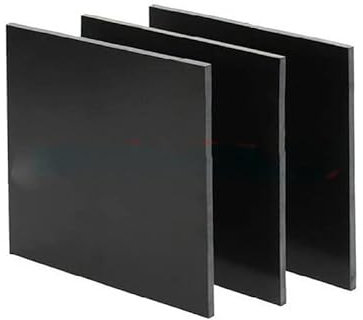 Foglio per modello in fibra di vetro nero FR4 di tutte le dimensioni 3240 Pannello in resina epossidica Piastra in fibra di vetro G10 Stampante 3D Piattaforma rimovibile-400x400mm,5mm