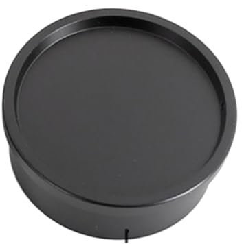 Desikixudy Fully Metal Telescope Lens Dust Cap Protection Cover 2 Inch for Astrophotography Replacement Black