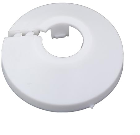 Lot de 20 cache-tuyaux de radiateur pour tuyaux de 12 mm à 20 mm de diamètre - Anneaux de colliers de tuyau de chauffage (20 mm)