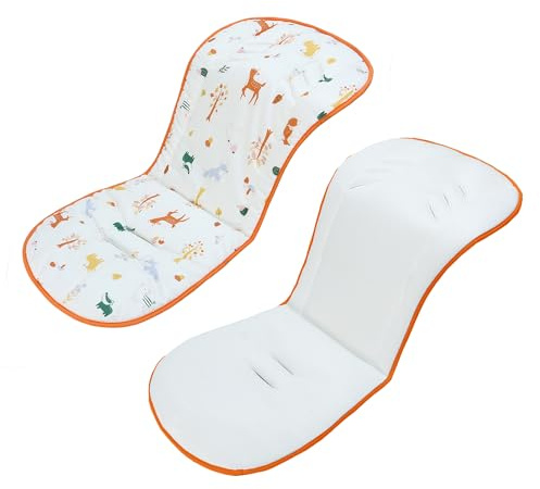 Copriseduta Passeggino Universale, Materassino per Passeggino Universale, 3D Rete Traspirante Coprisedile Universale per Passeggini, Seggiolini Auto, Culle e Seggioloni (78 x 35 cm)