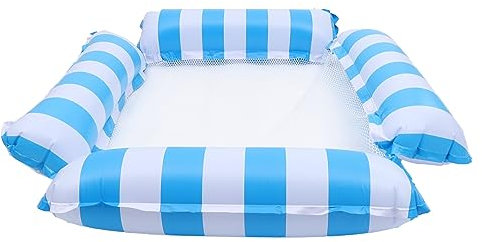 PHENOFICE Aufblasbarer Pool-schwimmsessel Aus Nylon Und PVC Leicht Und Tragbar Für Erwachsene Geeignet Als Schwimmende Liege Für Pool-Partys Und Wasserspaß Komfortabel Und Langlebig