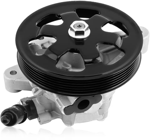 Autodevil 96-665 Power Steering Pump Fit for 2011-2017 Odyssey 3.5L V6, 2012-2015 Pilot 3.5L V6, 2012-2014 Ridgeline 3.5L V6, Power Assist Pump with Pulley Replacement for 21-534