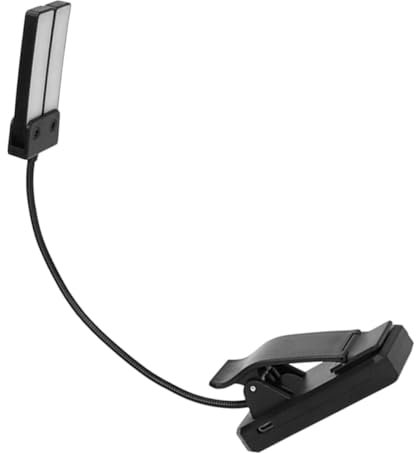 BESPORTBLE Klavierlicht Led Musiklicht Wiederaufladbare Tischlampe Klemmlampe Leselampe Für Notenblätter Schreibtischlampe Büchelampe