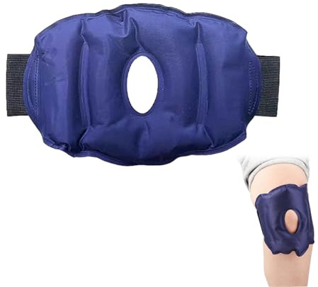 Knie Kühlpads, Kühlmanschette Knie, Kühlpads Gel für Knieschmerzen, Wiederverwendbare Gel Kühlpack, Kalt Warm Kompresse Kühlkissen für Knieschmerzen Lindern, Arthritis, Schwellungen