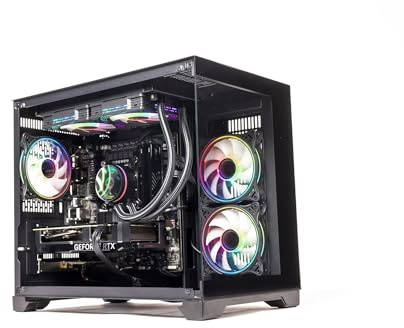 GTR Gaming PC | AMD Ryzen 7 5700X | RTX 5070 12GB GDDR7 | 32GB DDR4 RAM | 1TB NVMe SSD | 750W 80+ Bronze PSU | Wi-Fi | Windows 11 Home | ARGB Case