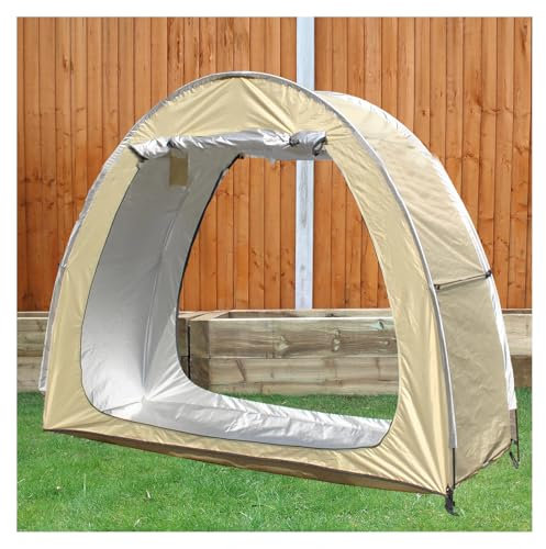 2 PCS Box Biciclette Può Essere Giuntato Box Biciclette Da Esterno Proteggi Da Vento,Pioggia,Neve,Polvere Casette Da Giardino Ricovero Attrezzi,Yellow