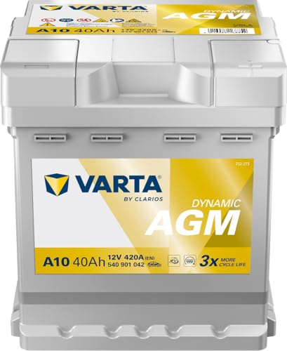 VARTA 40Ah 12V 420A 540901042K262 B13 Starterbatterie