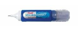 3 x Pentel Micro Correct Correction Fluid Pen Precision Fine Tip 12ml