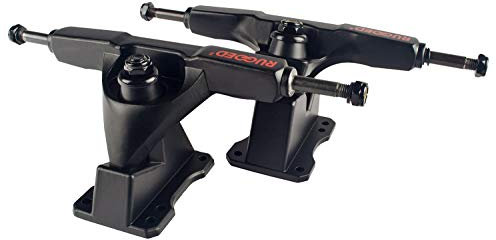 Rugged Surf Skate Achsen Version 2 - Skatesurfer Carving Trucks Set Black