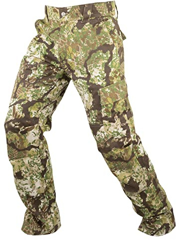 Kryptek Herren Stalker Hose, Tarnhose für die Jagd mit verstärkten Knien und Gesäß