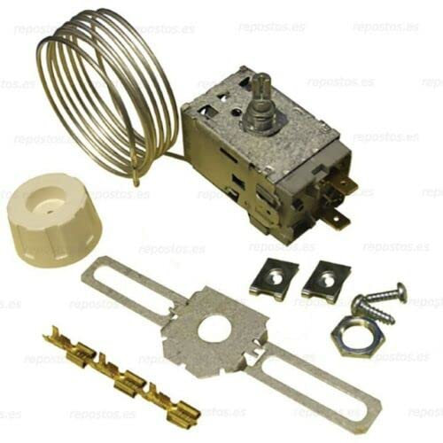 G GRIMALDI KIT TERMOSTATO UNIVERSALE FRIGO ATEA M2 ORIGINALE A01-1001 W1 2 CONTATTI CAPILLARE 1200MM