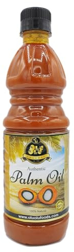 Olu Olu Palm Oil 500ml (Nigerian Palm Oil by Olu Olu)