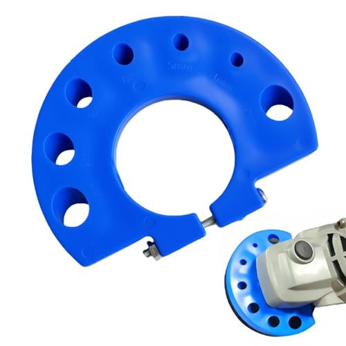 Generic New Drill Bit Sharpener, Portable Angle Grinder Attachment, Sharpens 4/5/6/8/9/10/11mm Drill Bits, Multi-Purpose, Easy to Carry, Durable ABS Material, Simple to Use, Comprehensive Application