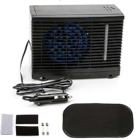 Portable Car Air Conditioner, 12V Air Conditioner, Car Cooling Fan Blows Cold Air, With Cigarette Lighter Plug, Universal Suitable For Vehicles, Trucks, SUVs, Boats, Golf Carts