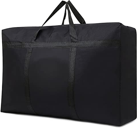 Heavy Duty Storage Bag with Handles for Moving & Storage (26Gal - 1 Pack) | Extra-Large Capacity for Bedding, Clothing, Blankets, Pillows & Bulky Household Items