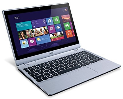Acer Aspire V5-122P 11.6-inch Touchscreen Laptop (AMD A6 1GHz, 4GB RAM, 500GB HDD, LAN, WLAN, BT, Webcam, Integrated Graphics, Windows 8)
