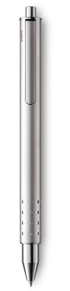 Lamy Swift Tintenroller: Luxusstift mit einziehbarem Clip, Lack-Finish, komfortablem Griff, kappenloses Design und Mine, professionelles Stiftgeschenk für Männer und Frauen (Nickel-Palladium)