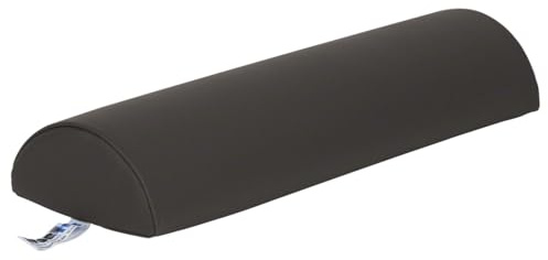 Sport-Tec Halbrolle Lagerungsrolle Lagerungskissen mit Kunstlederbezug 50x15x7,5 cm