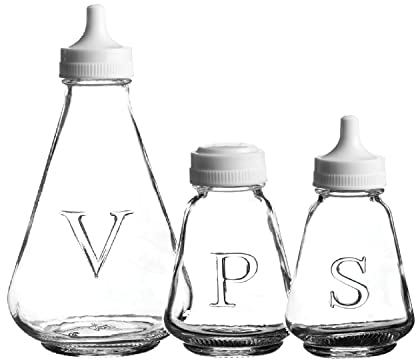 Ravenhead Glass Salt Pepper Shaker Vinegar Serving Bottle in Choice of Deals (Salt Pepper Vinegar Set)