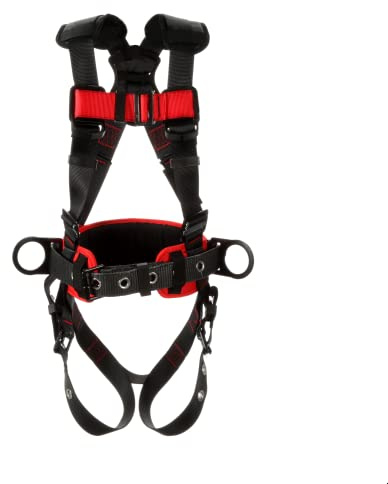 3M Protecta Construction Style Positioning Harness 1161308, Black, Small, 1 Each/Case